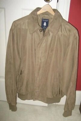 ROUNDTREE & YORKE MICROFIBER SUEDE JACKET – M/L - Image 1 of 4