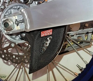 LIGHTSPEED REAR DISK GUARD, YAMAHA FACTORY SPEC, YZ450F 2003-2024 - Picture 1 of 11