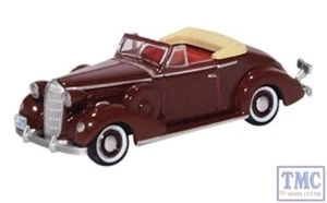 87BS36003 Oxford Diecast HO Buick Special Convertible Coupe 1936 Cardinal Maroon - Picture 1 of 1