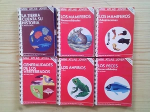 6 Libros Mini Atlas Jover - Imagen 1 de 1