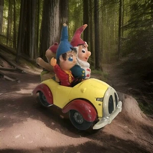 Classic Toys: Noddy’s Car, Noddy Big Ears & Tubby Bear 1970s Corgi Classic Toy. - Picture 1 of 5