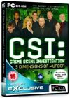 CSI: 3 Dimensions of Murder, PC DVD-Rom Game.
