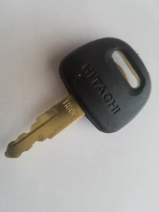 (1) Hitachi John Deere JD Zex Excavator Heavy Equipment Ignition Key Logo # H800 - Picture 1 of 1