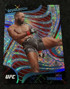 LEON EDWARDS Cosmic 144/149 REVOLUTION 💎 2023 Panini UFC Chronicles #19 SP