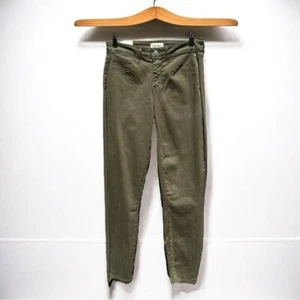 🌻NEU m.Etikett L'AGENCE Margot olivgrüne Cropped Skinny Jeans Gr. 26 - Bild 1 von 6