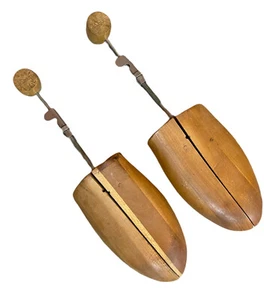 HANOVER SPLIT TOE VINTAGE WOODEN SHOE SHAPER ADJUSTABLE SIZE XL - Picture 1 of 9