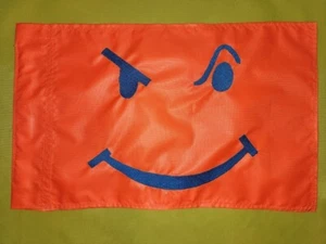 Bandera de seguridad personalizada rectangular atrevida sonriente ATV UTV triciclo duna látigo bicicleta - Imagen 1 de 5