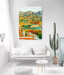 Quadro 3D Van Gogh 7635 Adesivi da parete vinile murales stampa da parete decorazione AJSTORE UK - Foto 1 di 5