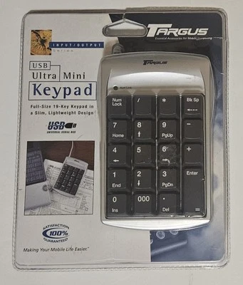 TARGUS ULTRA MINI 19KEY NUMERIC KEYPAD WITH USB HUB - Image 1 of 2