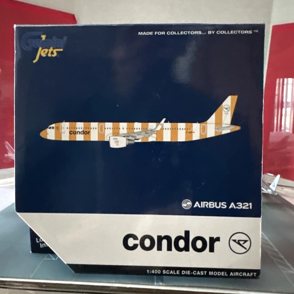 GeminiJets GJ2149 Airbus A321 Commercial Aircraft "Condor Airlines" 1/400
