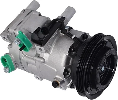 Compresor de aire acondicionado con 4 ranuras para Hyundai Accent 2006-2009 1,6 L l4 CO 10925C Foto 1 de 4