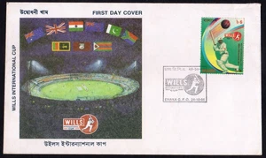 BANGLADESCH - 1998 WILLS INTERNATIONAL CUP - CRICKET - FDC - Bild 1 von 4