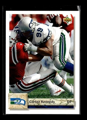1992 Upper Deck - Cortez Kennedy #495 - Image 1 of 2