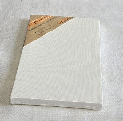 Crafters Square Canvas Varies Sizes Wood Stretched Lot Of 9 - Image 1 of 4