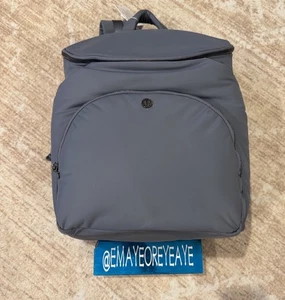 Lululemon Damen New Parent Rucksack 17L Solar Gray Silver OS grau Wickeltasche - Bild 1 von 9