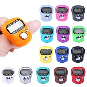 Mini contador de filas electrónico LCD digital para tejer a mano dedo de golf G7A3 I6V9 - Imagen 1 de 11