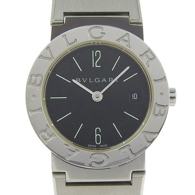 BVLGARI Bvlgari Bvlgari Watches BB26Stainless Steel blackDial Stainless St... - Image 1 of 4