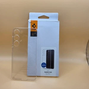 Spigen Samsung Galaxy S23 Case Air Skin Shockproof - Crystal Clear ACS05729 - Picture 1 of 6