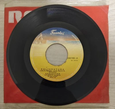 Afrosound- CALIVENTURA 7" VG+ KILLER LATIN FUNK SALSA - Image 1 of 3