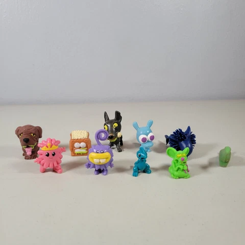 Moshi Monsters Lot of 10 Mini Figures All Different Cover