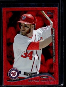 2014 Topps Bryce Harper Red Hot Foil #100 Nationals