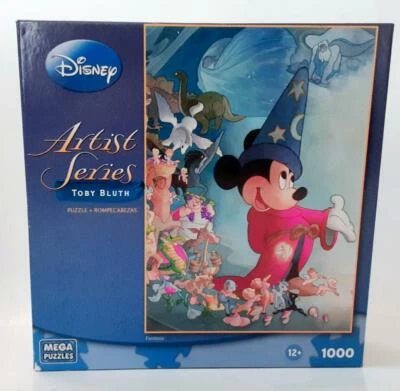  Rompecabezas Disney Artist Series Tony Bluth Mickey Wizard 1000 - Bolsa Sellada Foto 1 de 4