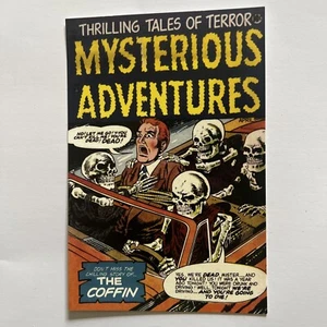 Vintage Pre-Code Horror Comics Postcards Set of 15 4x6 Mysterious Adventures #19 - Picture 1 of 3