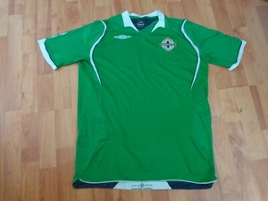 Klassisch Nordirland 2008-2010 Umbro Heim Fußball Trikot Herren L Groß - Bild 1 von 3