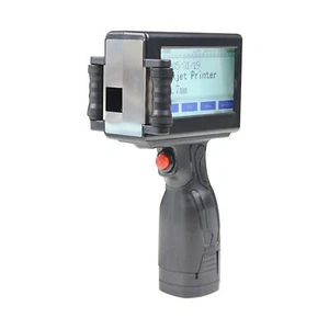 Handheld Inkjet Printer Touch Screen Dates Logo Laser Coder Label QR Bar Code - Picture 1 of 6