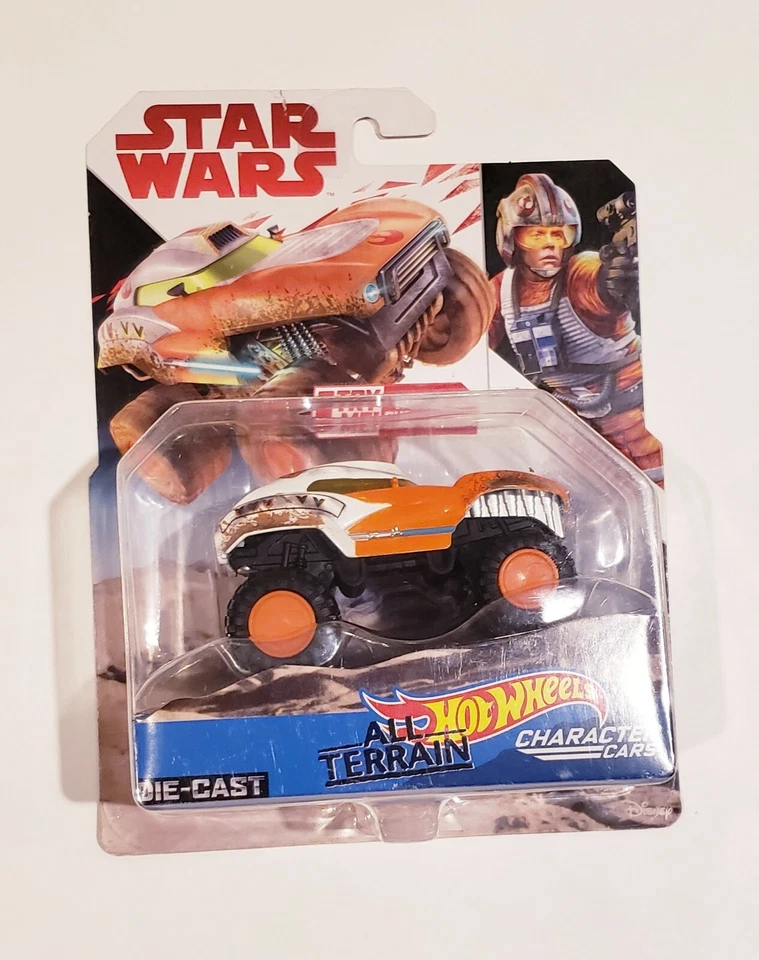 STAR WARS HOT WHEELS LUKE SKYWALKER TODO TERRENO PERSONAJES COCHES ÚLTIMO JEDI DIFÍCIL DE ENCONTRAR Foto 1 de 2