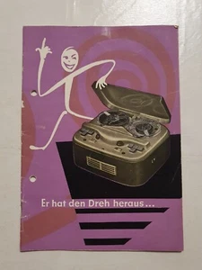 Bedienungsanleitung Tonbandgerät KB 100 II Er hat den Dreh heraus RFT DDR - Bild 1 von 5