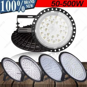 UFO LED Iluminación de nave 50-500W Lámpara industrial Foco de nave Lámpara de taller - Imagen 1 de 17