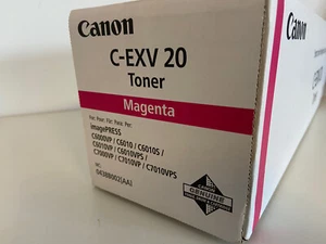 Canon C-EXV 20 Toner-Cartridge Magenta für imagePRESS C6000VP ... / C7000VP ... - Bild 1 von 3