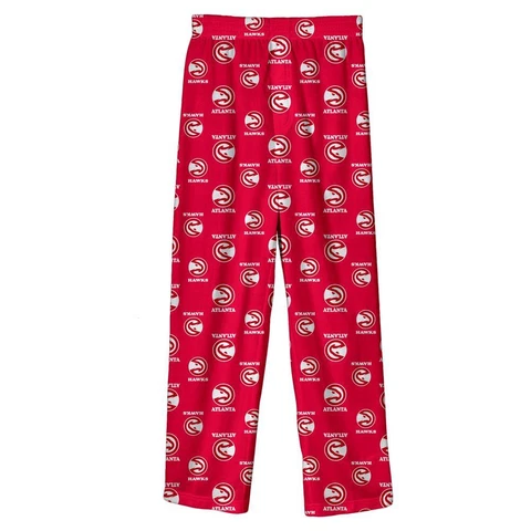Youth Atlanta Hawks Pajama Pant Boys Sleep Bottoms Cover