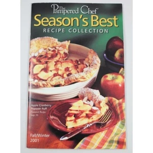 The Pampered Chef Season's Best Fall/Winter 2001 Recipe Collection Booklet - Picture 1 of 3