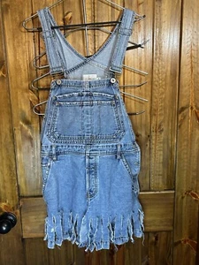 calvin klein Demin Bids Overall Shorts - Picture 1 of 5
