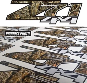 Z71 4x4 Decals Chevy Silverado 1500-2500 HD Stickers // Set 2 - Picture 1 of 37