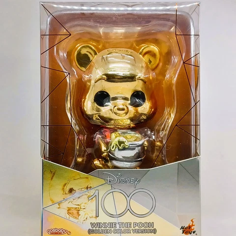 Disney 100 Hot Toys COSB1008 Golden Color Winnie The Pooh Cosbaby [In Stock] Cover