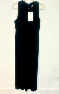 ZARA X NARCISO RODRIGUEZ BLACK OVERSIZE JUMPSUIT SZ M (28) - Picture 1 of 8