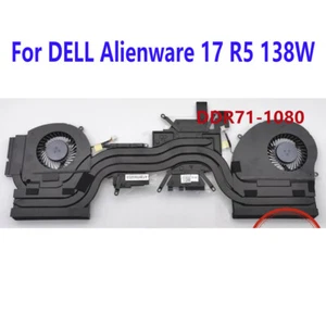 For DELL Alienware 17 R5 138W GTX1080 CPU GPU Cooling Fan Heatsink 0FJ5DK FJ5DK - Picture 1 of 3