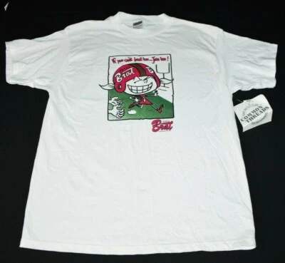 Camiseta de fútbol Total Brat "If You Can't Beat Them Join Them" vintage 1995 para hombre XL Foto 1 de 4