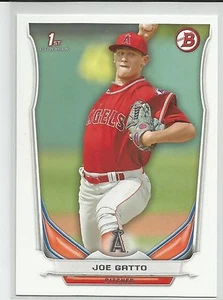Tarjeta del draft de Joe Gatto LA Angels 2014 Bowman - Imagen 1 de 2