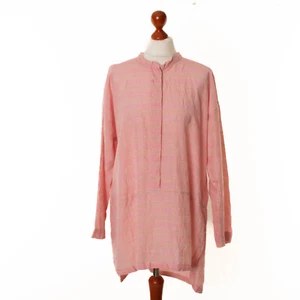 Top túnica mujer MASAI rosa rayas manga larga talla L 12374 - Imagen 1 de 6