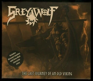 Grey Wolf The Last Journey of an Old Viking CD new Deluxe CD 40 page booklet - Picture 1 of 2