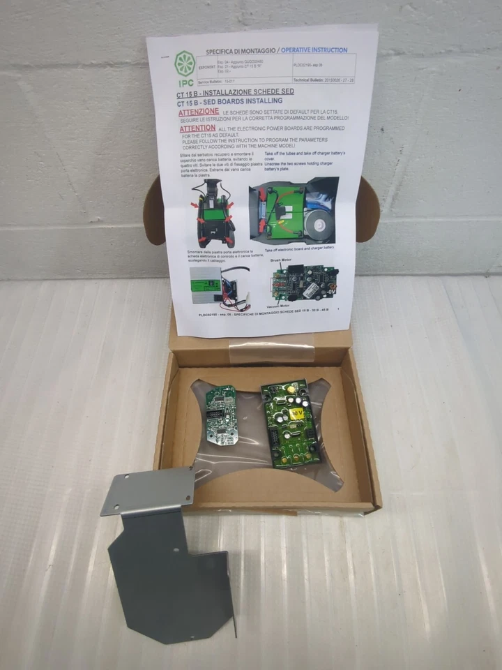 IPC Eagle Floor Scrubber KTRI04748 PCB MECE00821 BUTTON CONTROL CIRCUIT BOARD - Image 1 of 4