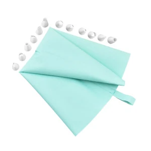 Reusable Piping Bag And Tips Set Cake Cream Decorating Baking Kitchen Squeez - Picture 1 of 11