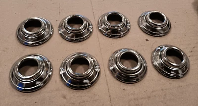 49 50 51 52 Chevy Pontiac Station Wagon Int manija de puerta escudos manivela de ventana Foto 1 de 2