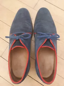 Gordon & Bros UK 8 Prime Shoes, Churchs, Crockett&Jones, Alden, Blau, Wildleder - Bild 1 von 4