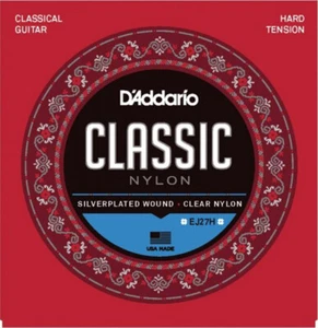 D'Addario EJ27H Clásico Nailon HT 6 Cuerdas de Guitarra Clásica, Juego Completo de Cuerdas Nuevo - Imagen 1 de 12