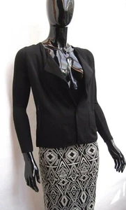 CÁRDIGAN/CHAQUETA MARKS & SPENCER NEGRO CASCADA TALLAS 10 A 22 - Imagen 1 de 6